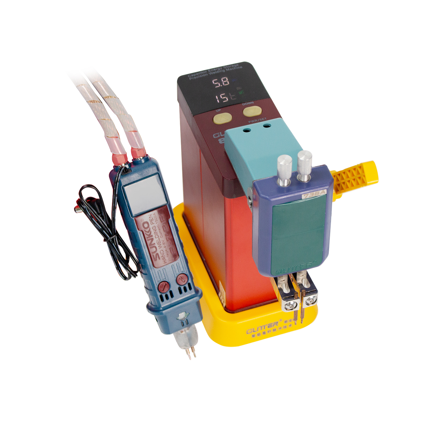 GLITTER SPOT WELDING MACHINE 801D WITH 73B
